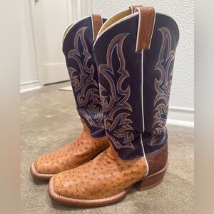 Justin Ostrich Boots